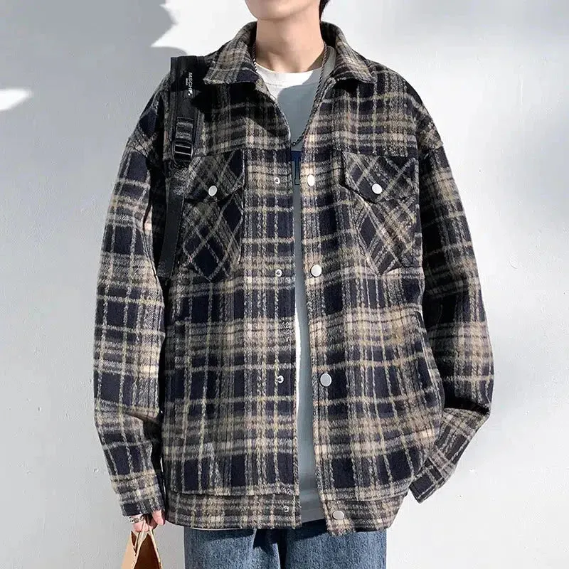Riolio - Lumberjack Shirt Jacket - chill guy 90s fashion mens fashion