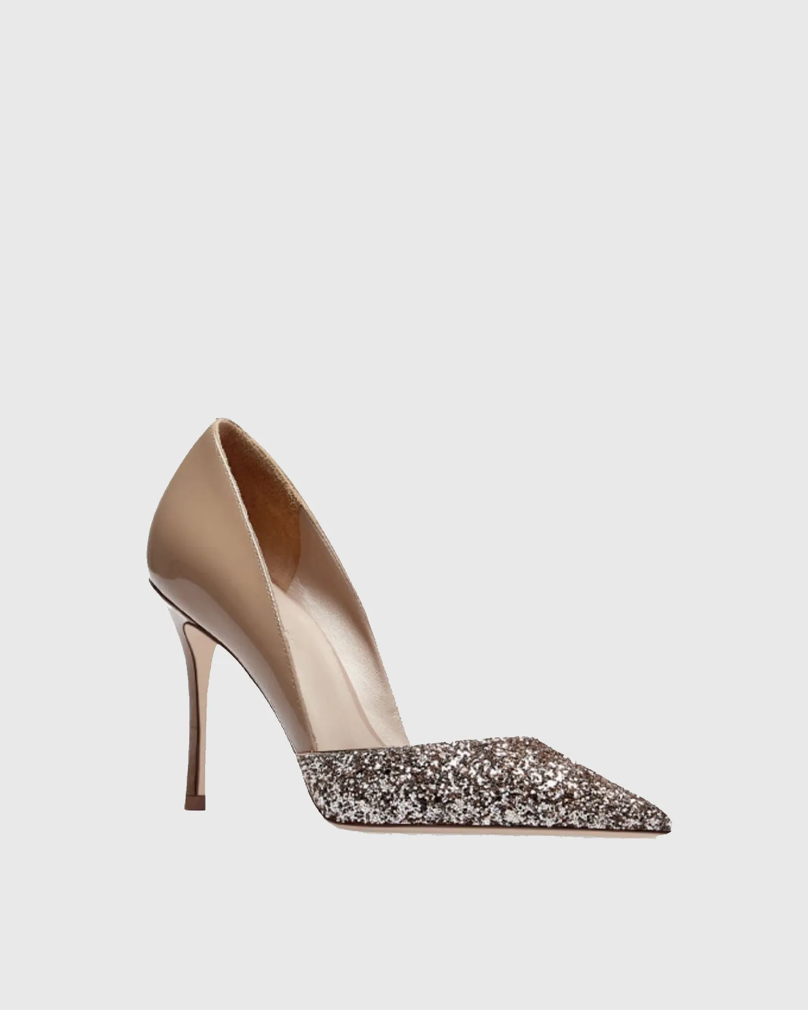 Sagen Sequin Splicing Pumps In Natural