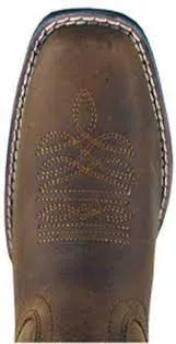 Smoky Mountain Boots - Women's Distressed Brown Square Toe Western Boot 6274