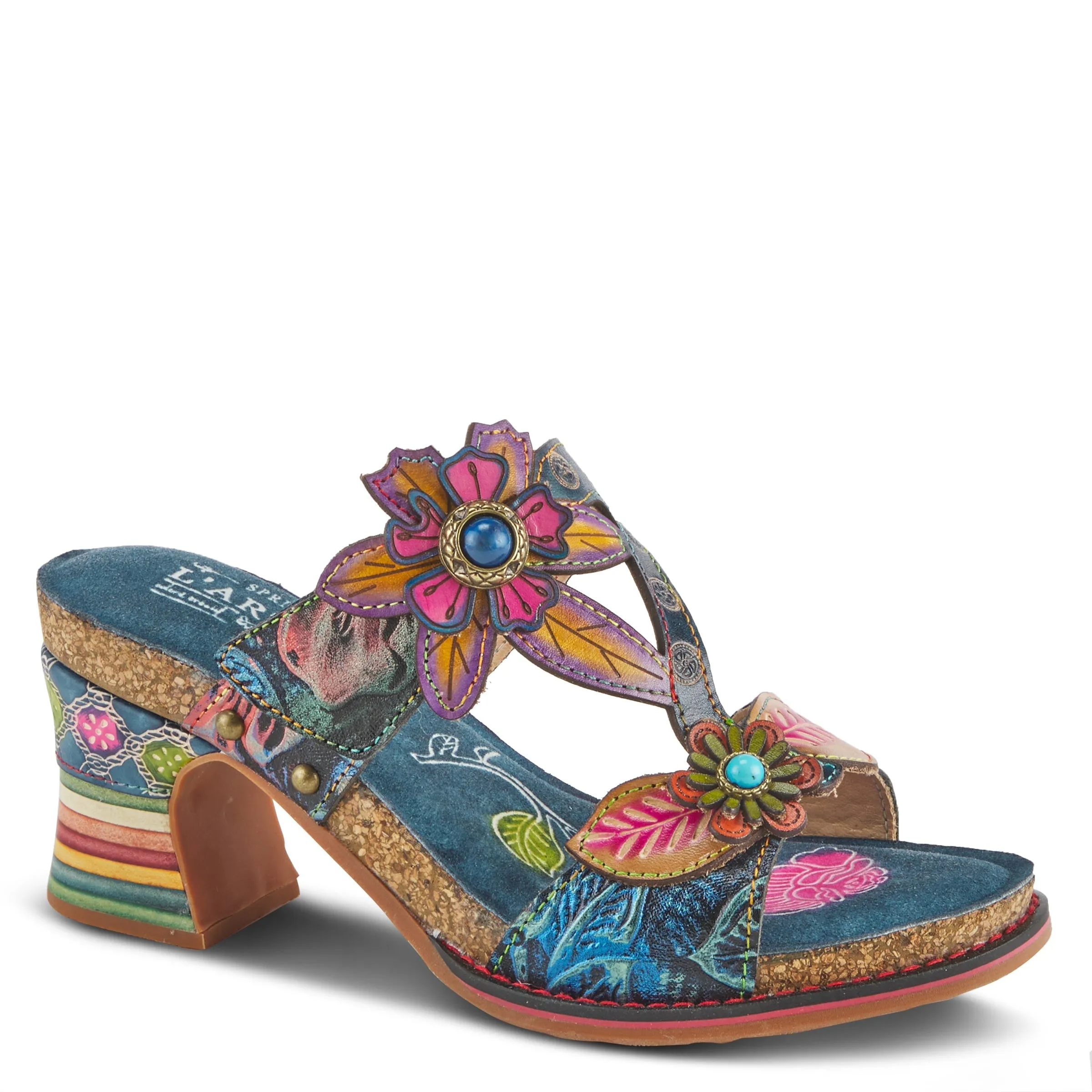 Spring Step Shoes L'Artiste Rossie Heeled Sandals