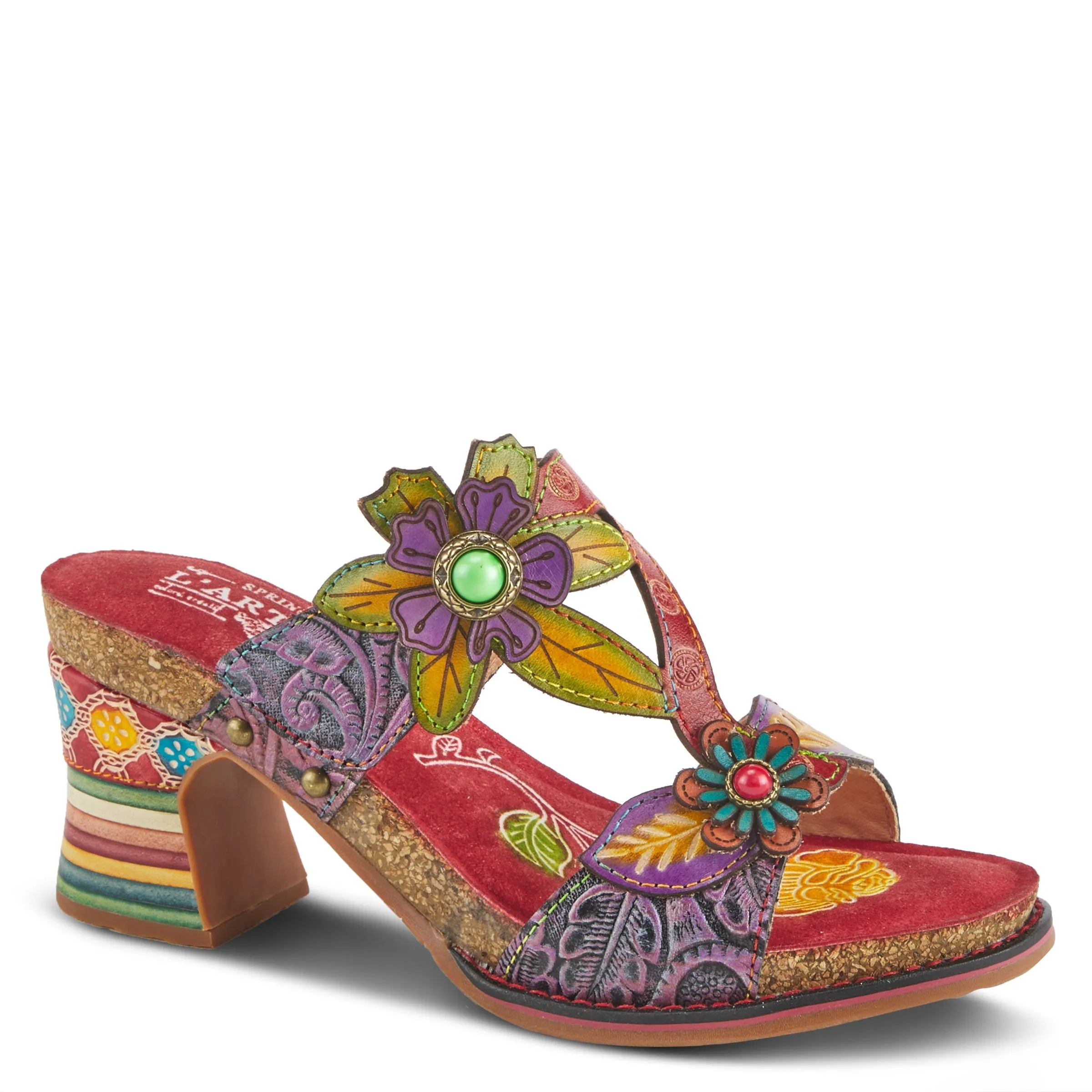 Spring Step Shoes L'Artiste Rossie Heeled Sandals