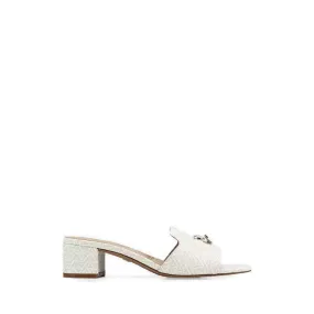 Tessina Heeled Sandals - Bone