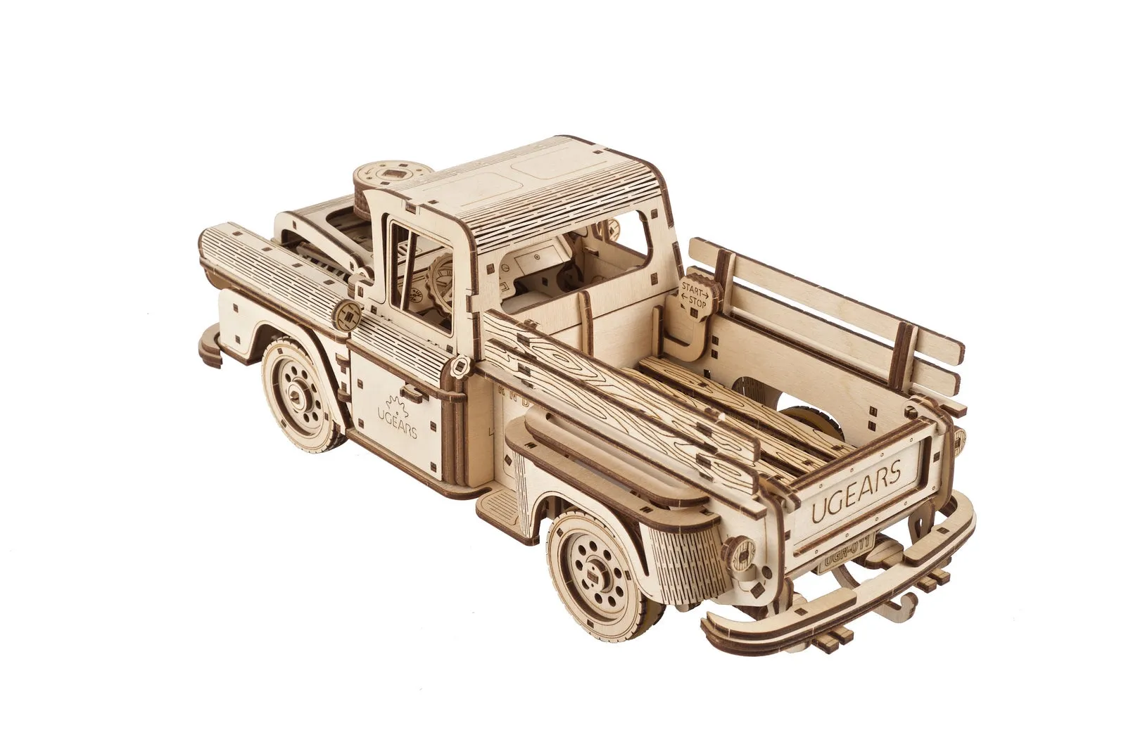 Ugears Pickup Lumberjack ★Mechanical 3D Puzzle Kit Model Toys Gift Present Birthday Xmas Christmas Kids Adults