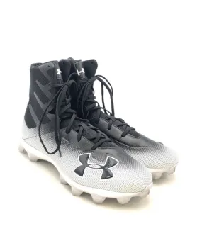 Under Armour Men's Black White Highlight RM Football Cleats - Size 11