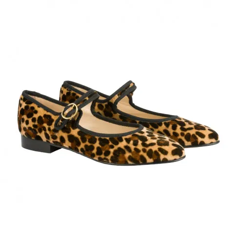 ViBi Venezia Leopard Mary Jane Loafers