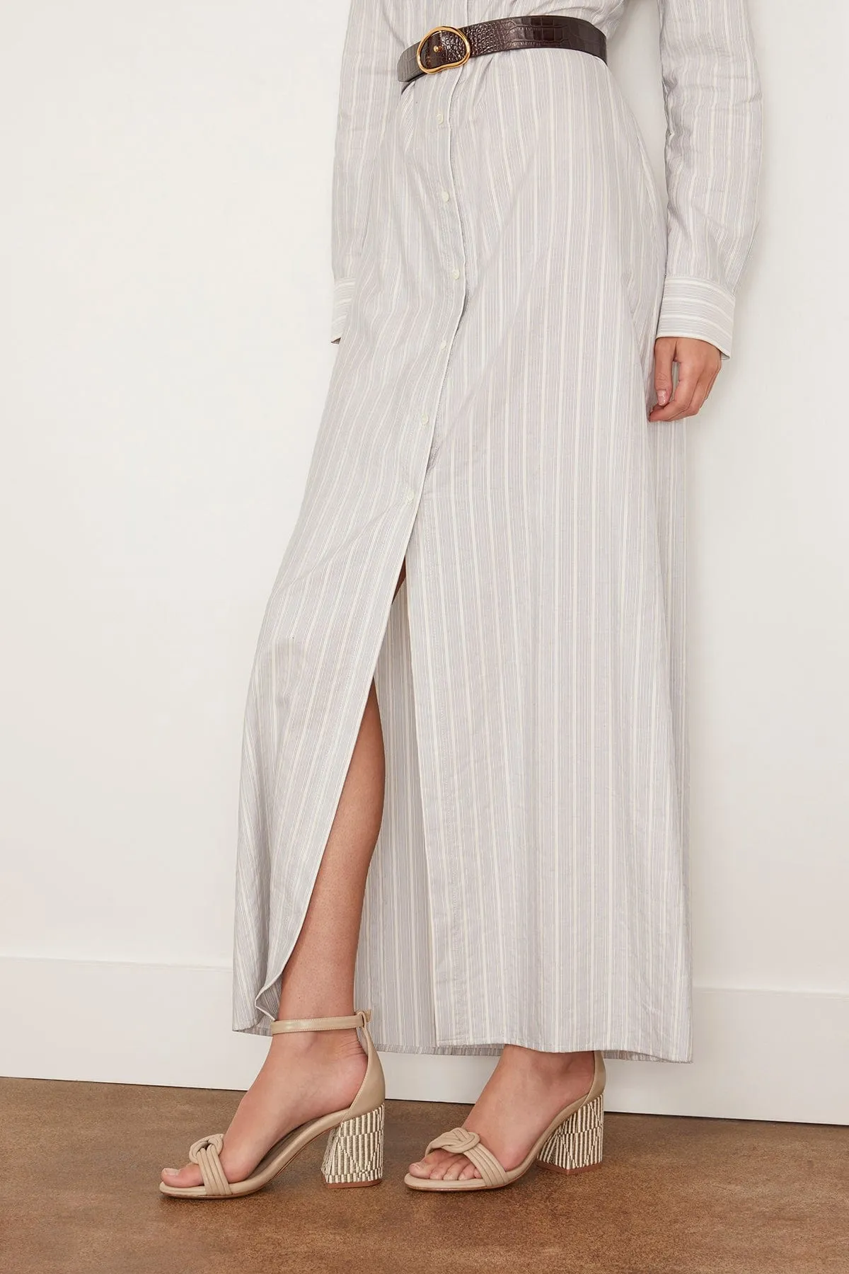 Vicky Bounce Raffia Sandal in Chalk