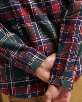 Vintage Lumberjack Shirt in Doyle Check Green